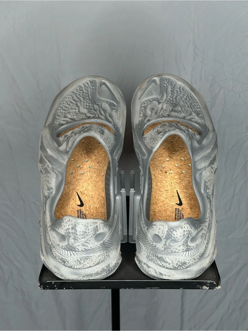 Nike ISPA Universal Natural Gray Foam Slip On Clogs Shoes Men’s Size 11